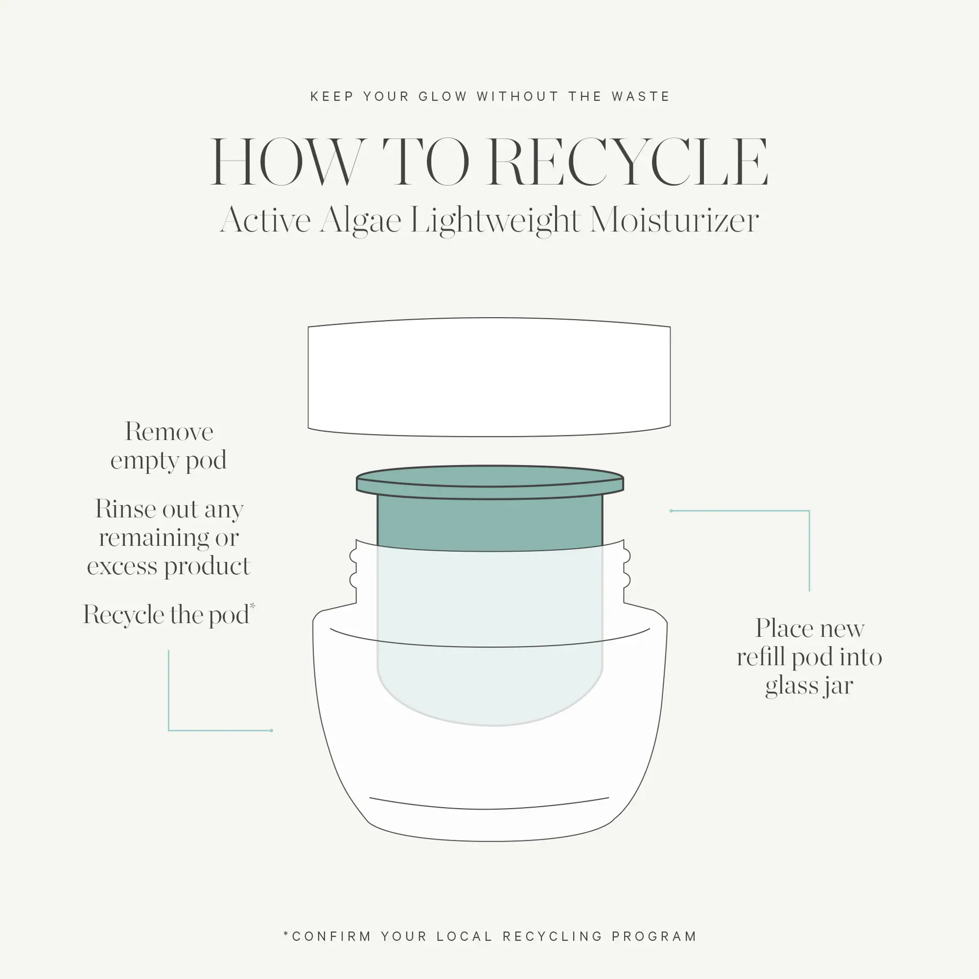 KORA Organics Active Algae Lightweight Moisturiser - 50mL