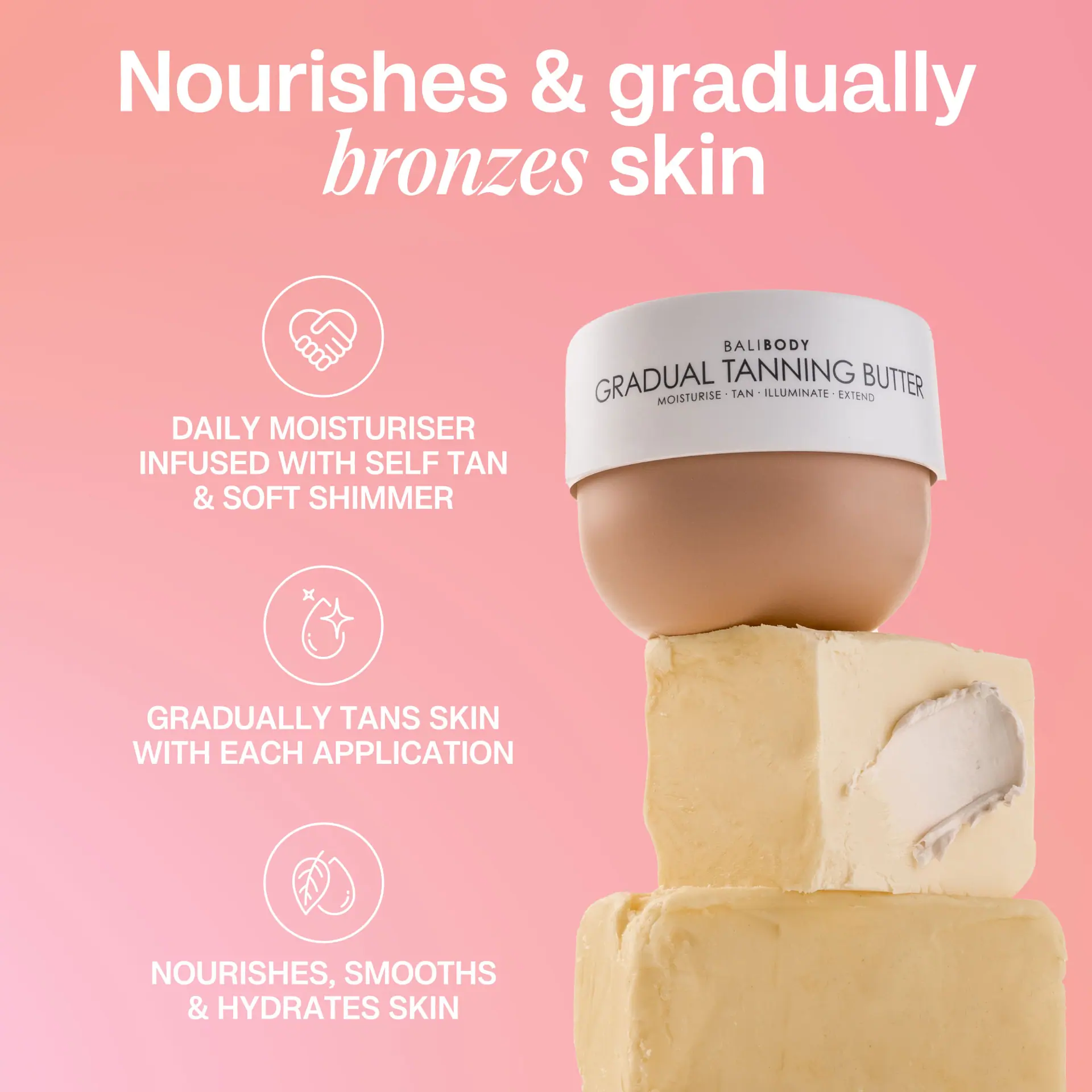 Bali Body Gradual Tanning Butter 220g