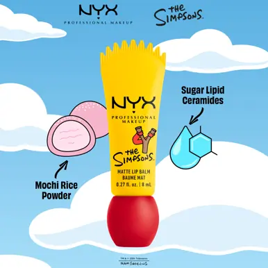 NYX Professional Makeup, Simpsons Smushy, Matte Lip Balm