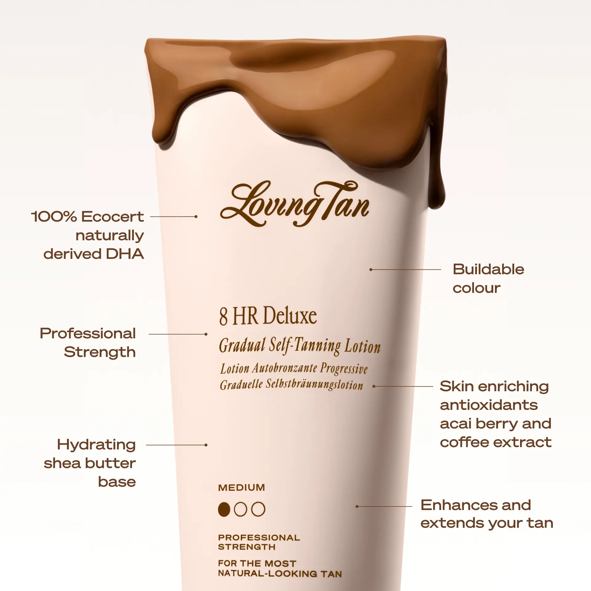 Loving Tan Deluxe Gradual Tan - Medium 150ml