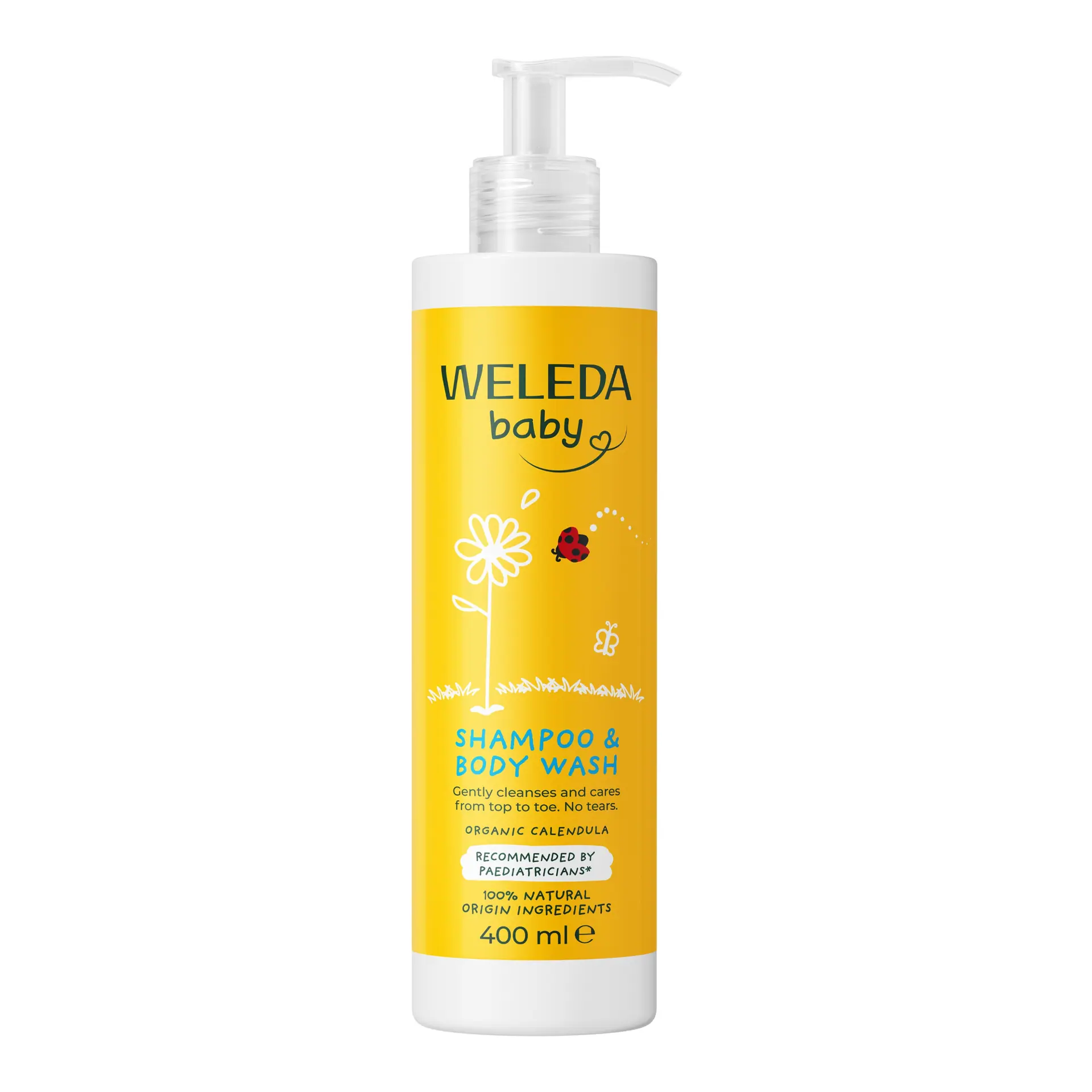 Weleda Calendula Shampoo & Body Wash 400ml