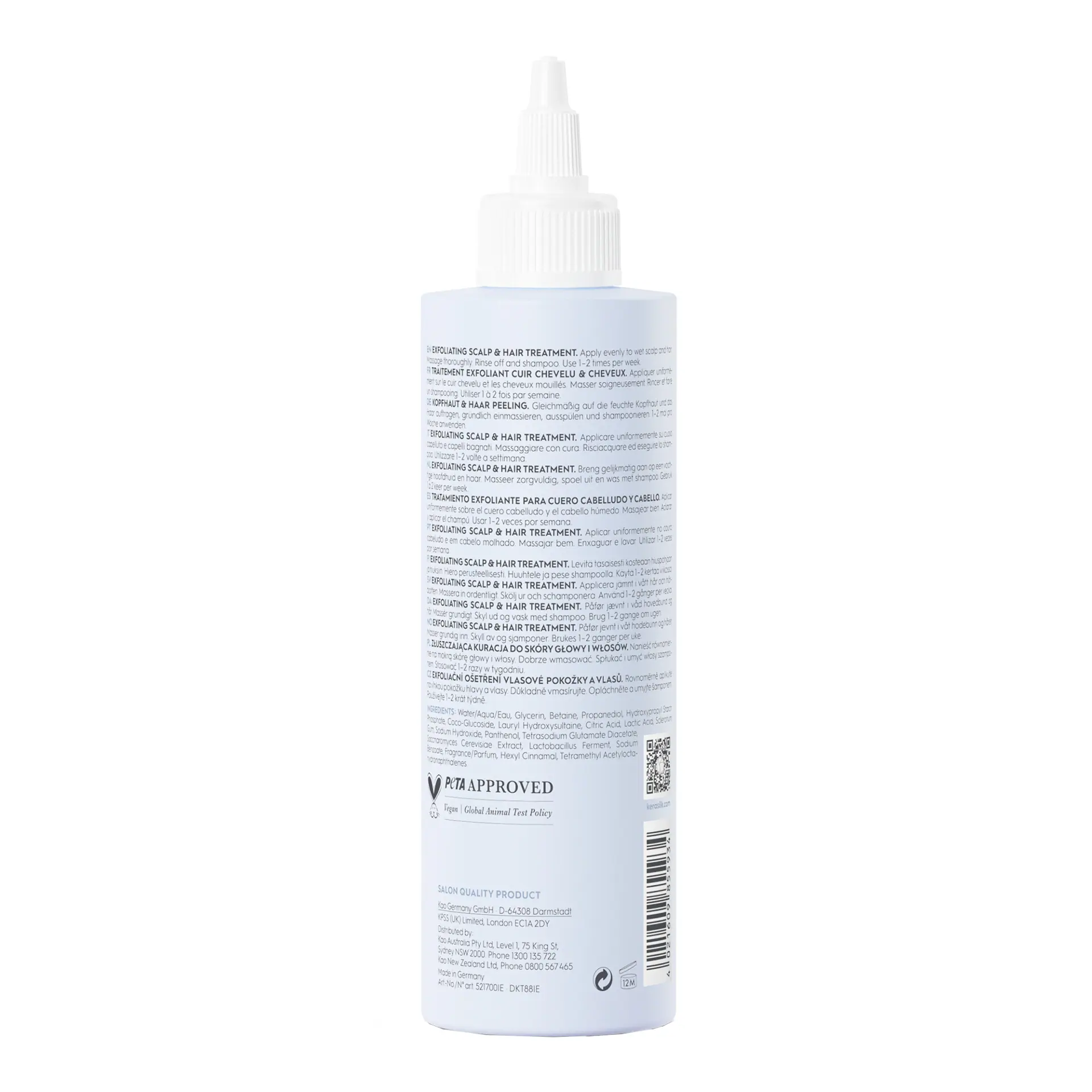 KERASILK Exfoliating Scalp & Hair Treatment 200ml
