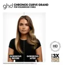 GHD Chronos Curve Grand Curling Tong in Dusted Pink