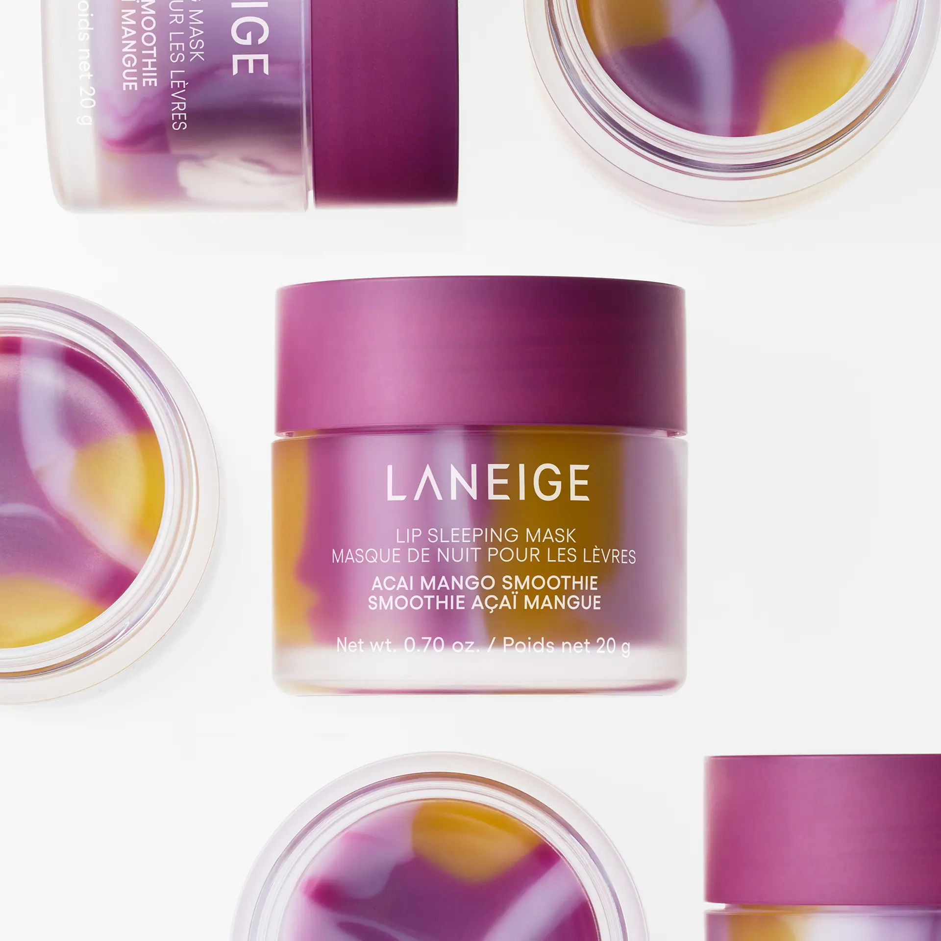 Laneige Lip Sleeping Mask Acai Mango Smoothie 20g