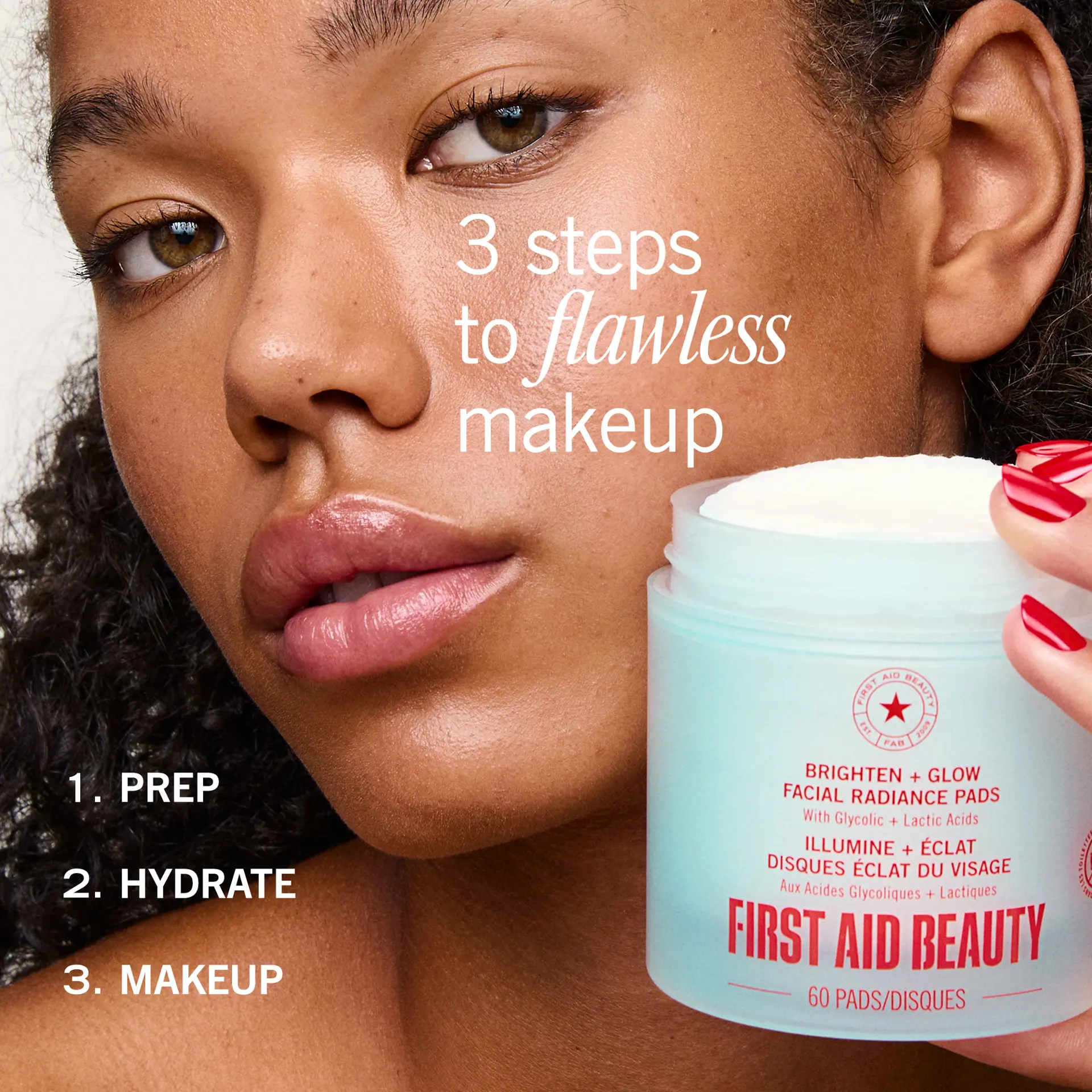 First Aid Beauty Brighten + Glow Facial Radiance Pads 28pc