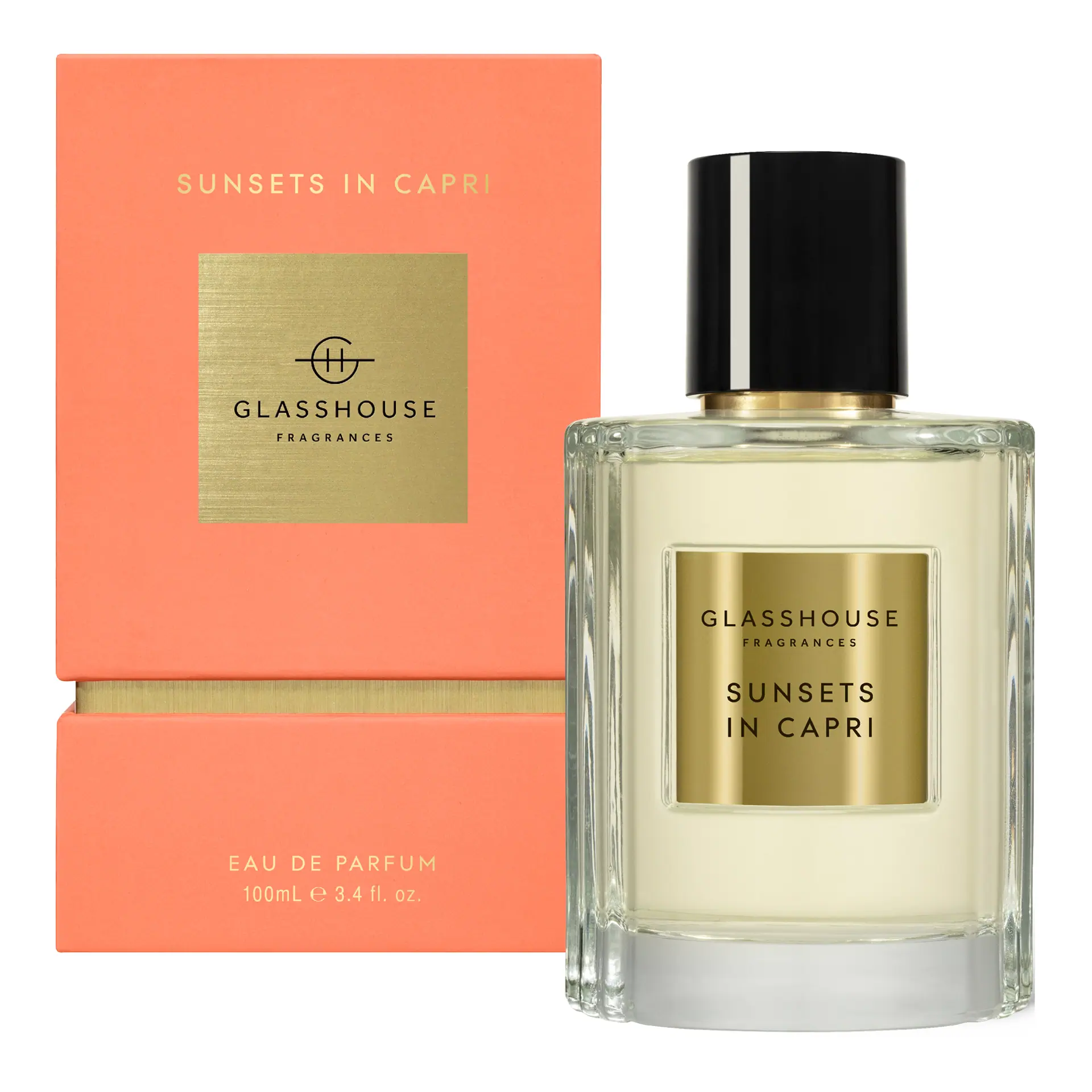 Glasshouse Fragrances Sunsets in Capri 100mL Eau de Parfum