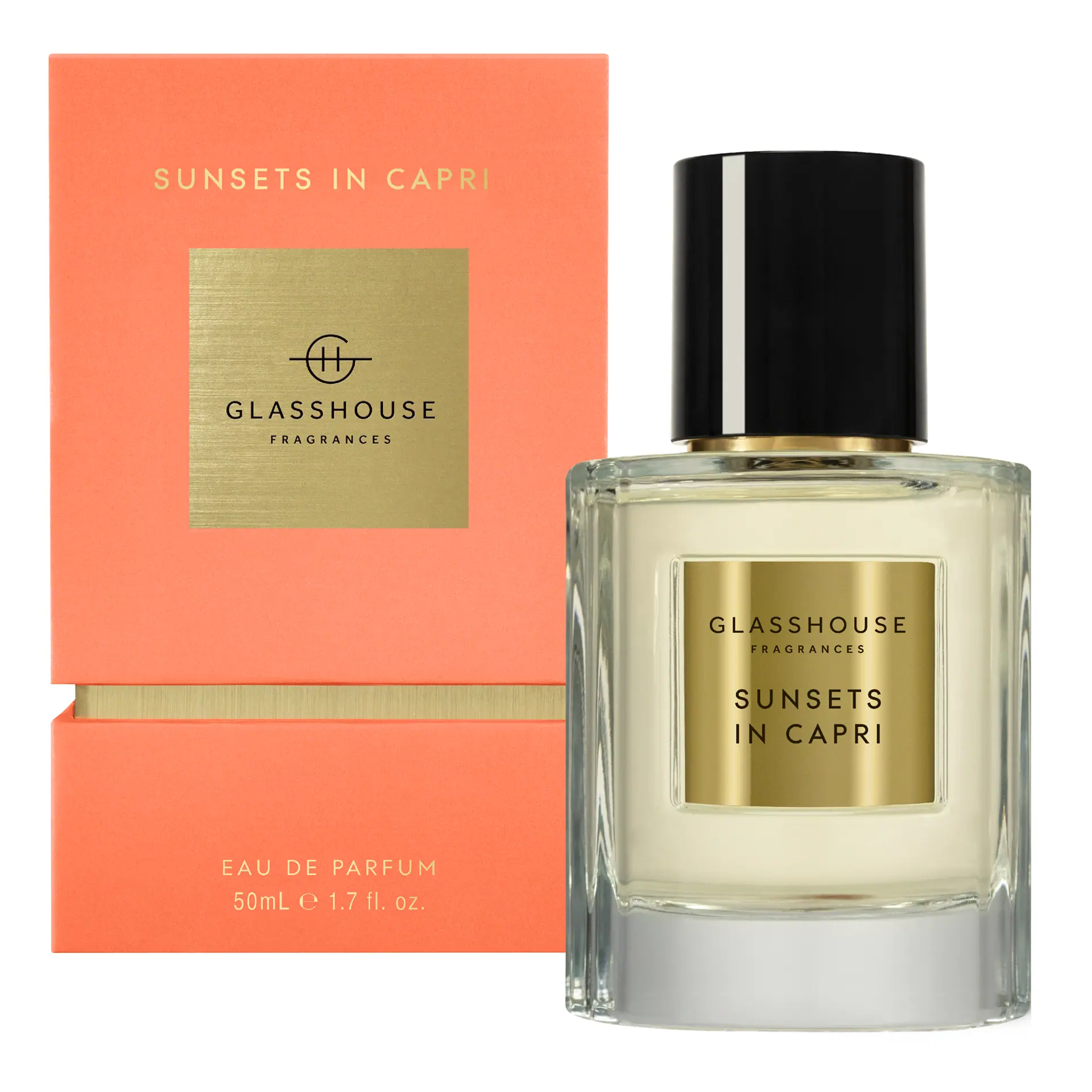 Glasshouse Fragrances Sunsets in Capri 50mL Eau de Parfum