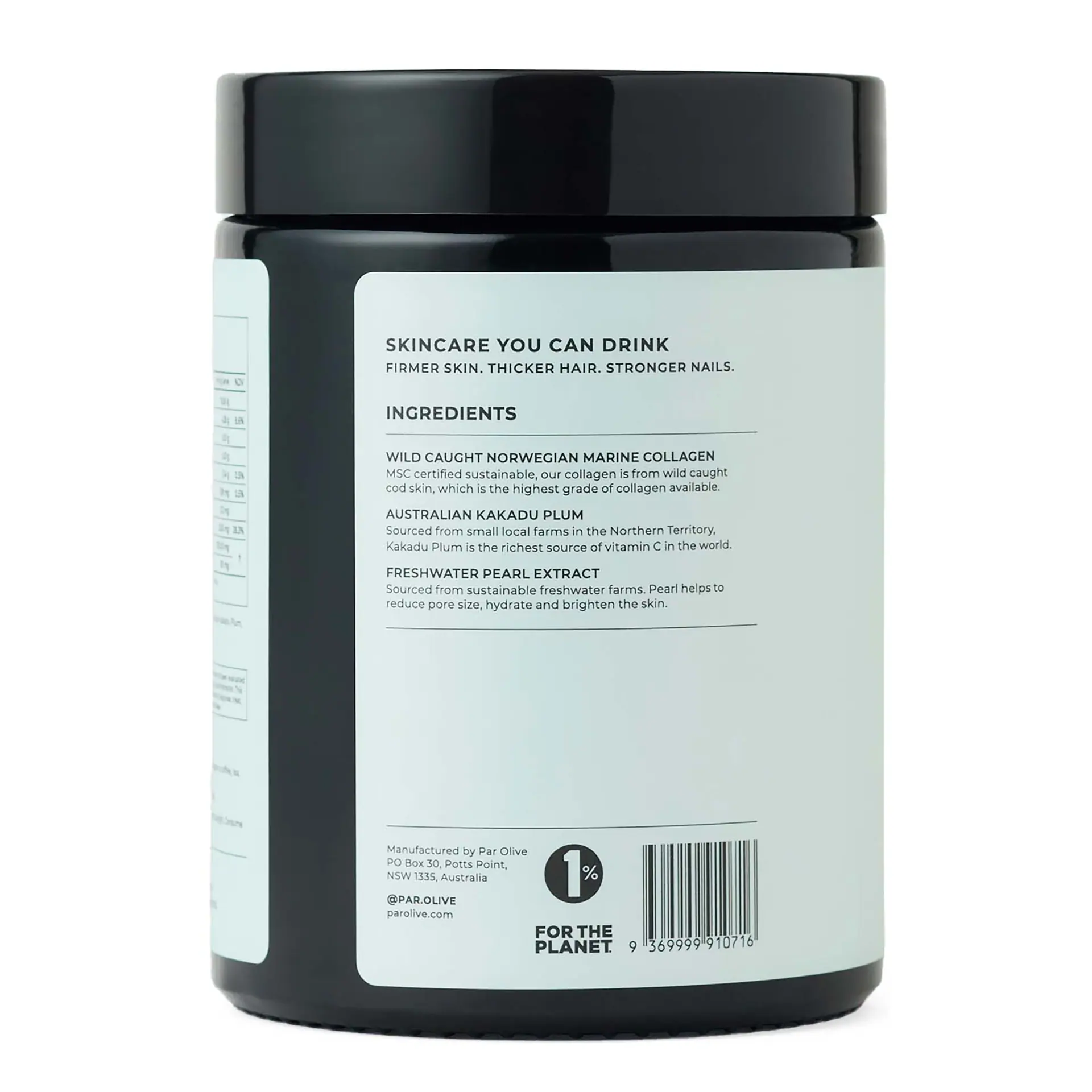 Par Olive PEARL Marine Collagen Jar (Unflavoured) 150g