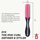 Denman D14 5 Row Mini Styler Classic Brush
