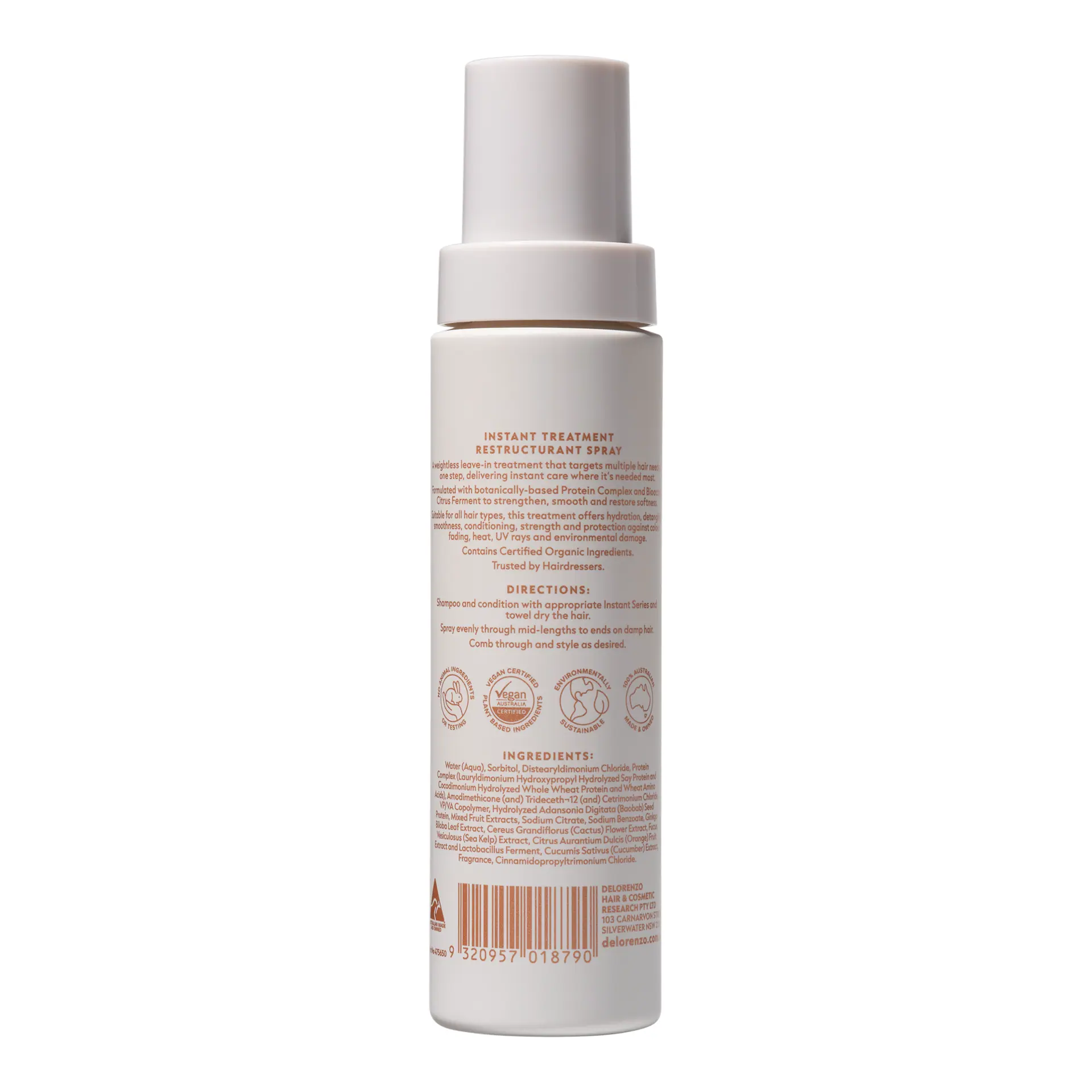 De Lorenzo Instant Treatment Restructurant Spray 150mL