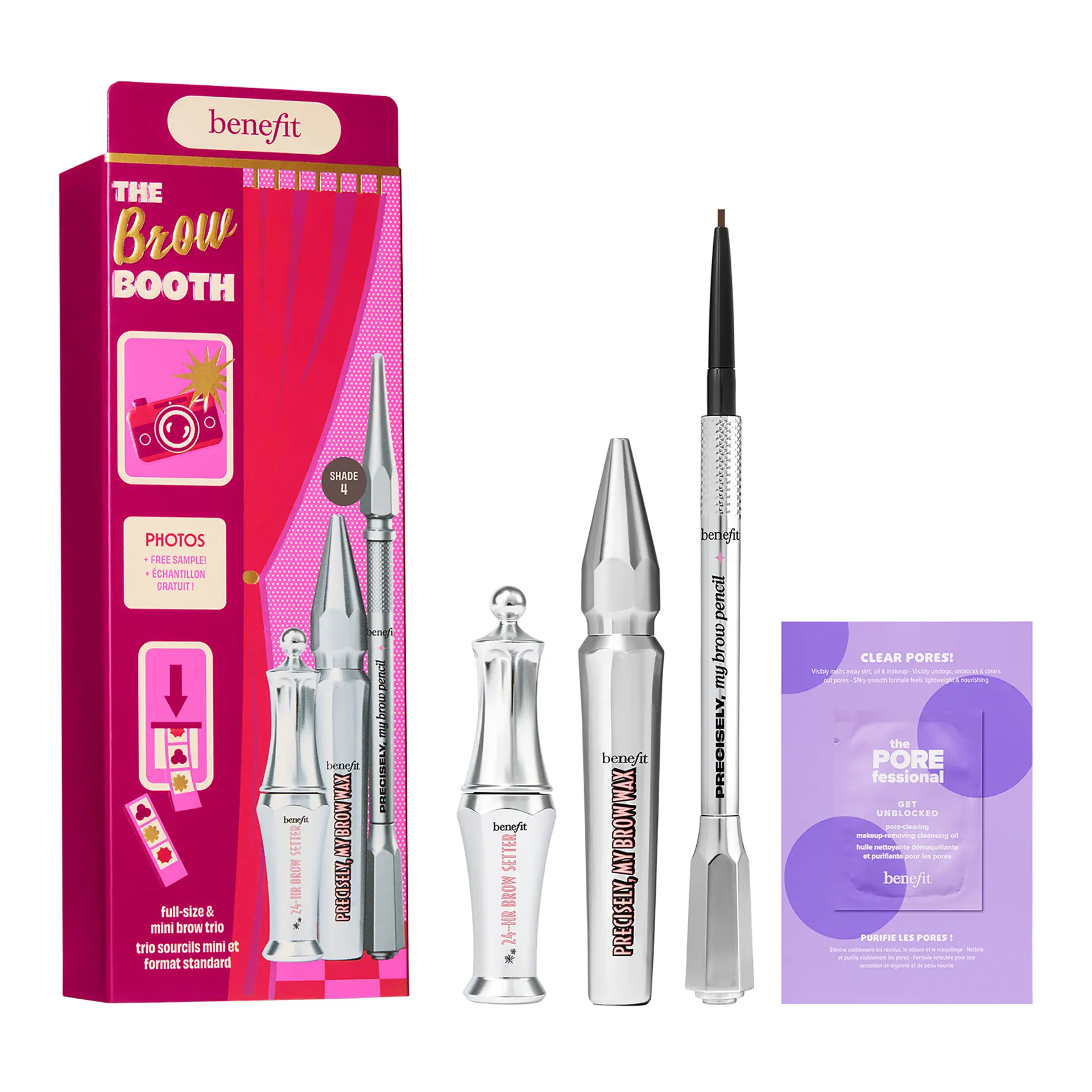Benefit Cosmetics The Brow Booth Shade 4 Set