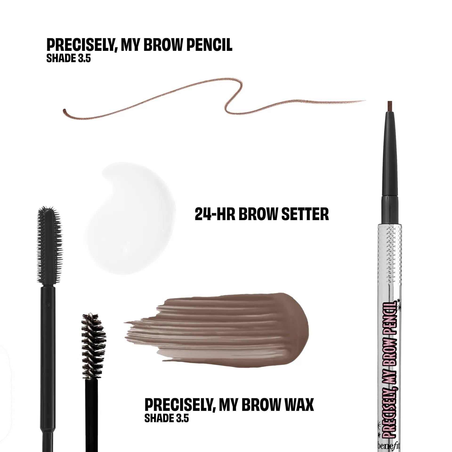Benefit Cosmetics The Brow Booth Shade 3.5 Set