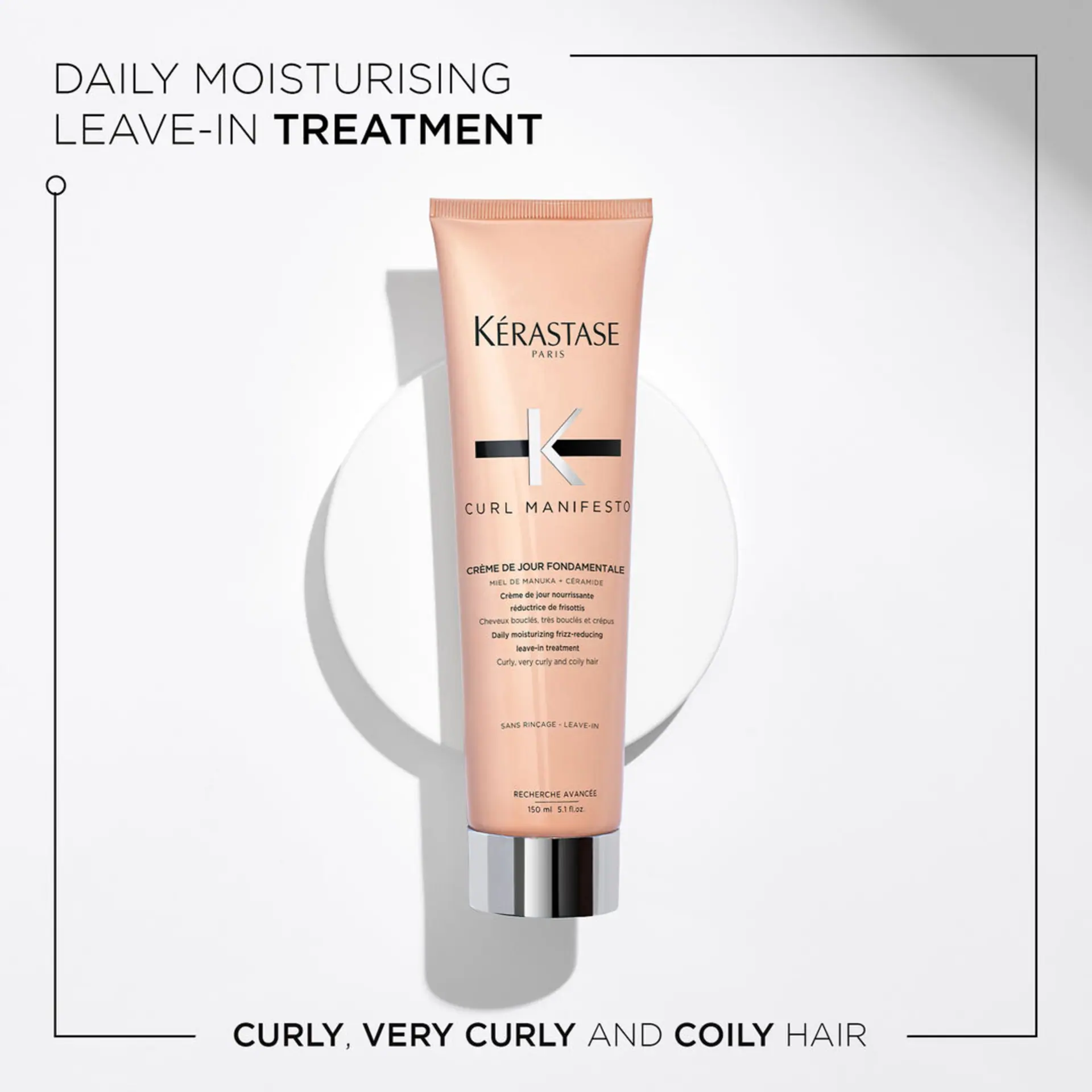 Kérastase Curl Manifesto Crème de Jour Anti-Frizz Cream 150 ml