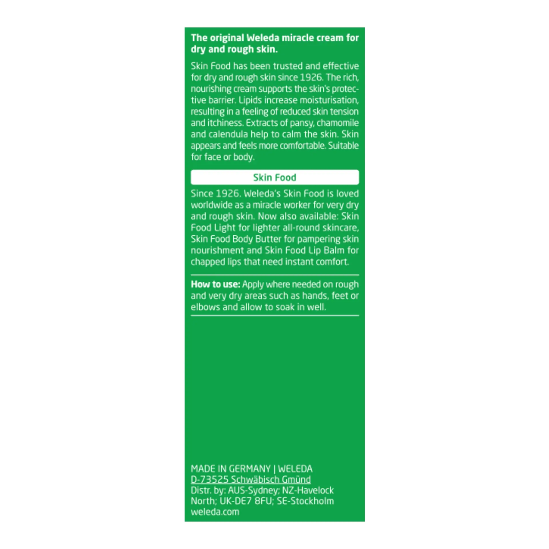 Weleda Skin Food - 75ml
