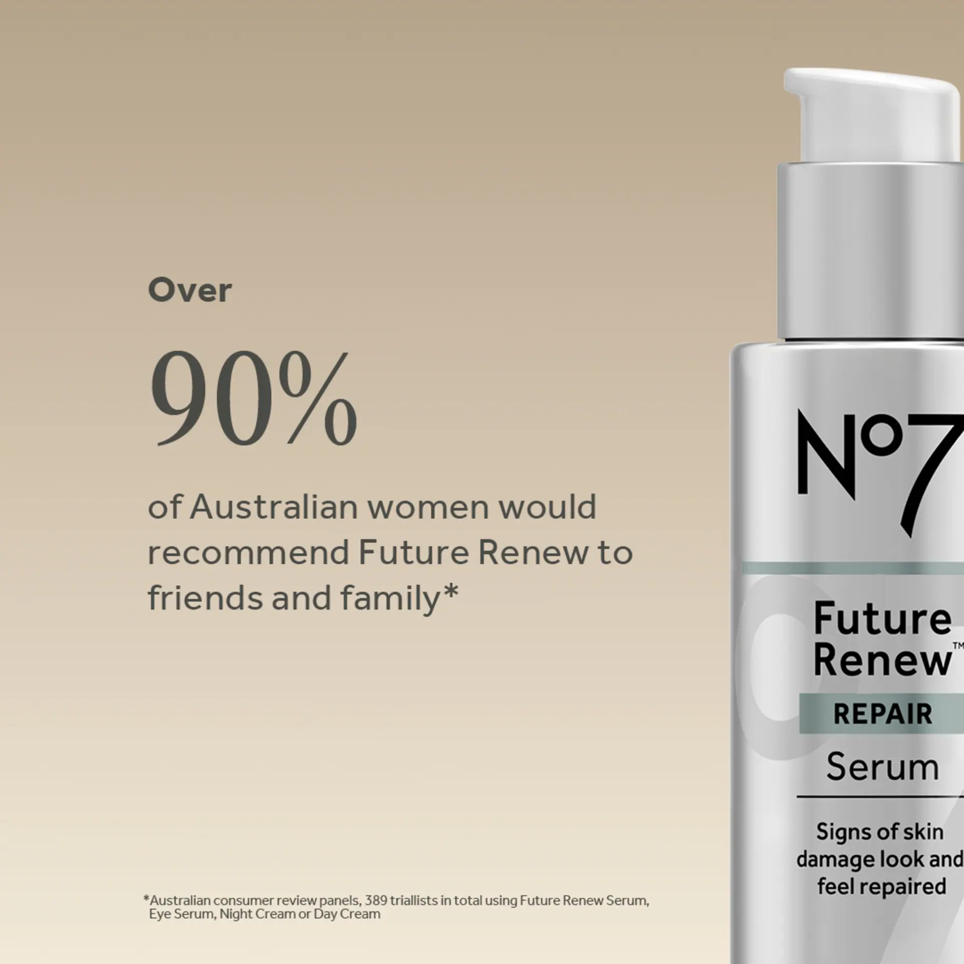 No7 Future Renew Repair Serum 25ml